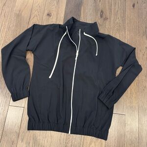 Summersalt The On-the-Go Zip-Up Jacket Black